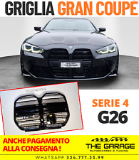 GRIGLIA M4 SPORTIVA PANAMERICA per BMW SERIE 4 G26 GRAN COUPE NERO LUCIDO