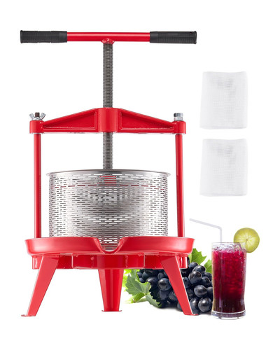 Pressa manuale per vino - manuale,