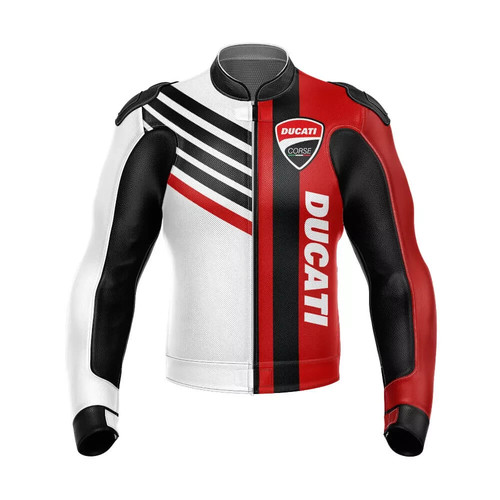 Giacca pelle ducati uomo - giacca,