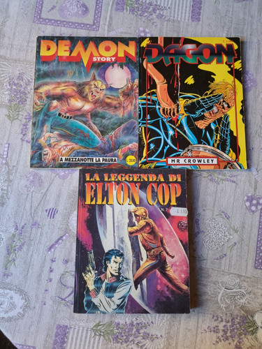 Lotto albi horror - lotto, 3
