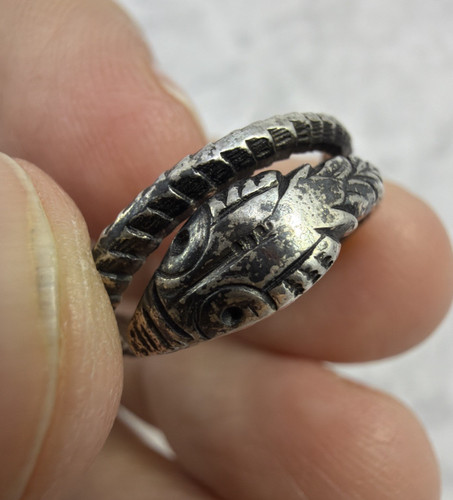 Anello serpente vintage - , in