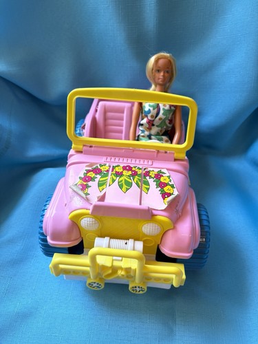 Barbie jeep vintage - barbie,