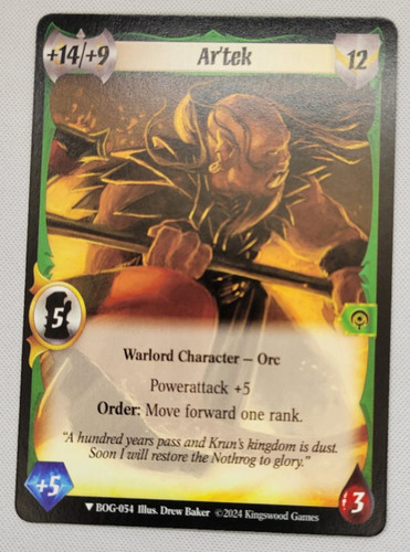 Tek warlord saga della - -,