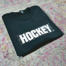 T-shirt adesiva hockey nera M