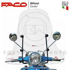 FACO PARABREZZA ALTO COMPLETO PIAGGIO VESPA PX 125 - 150 - 200 ARCOBALENO