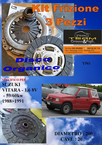 Kit frizione pezzi - frizione, suzuki