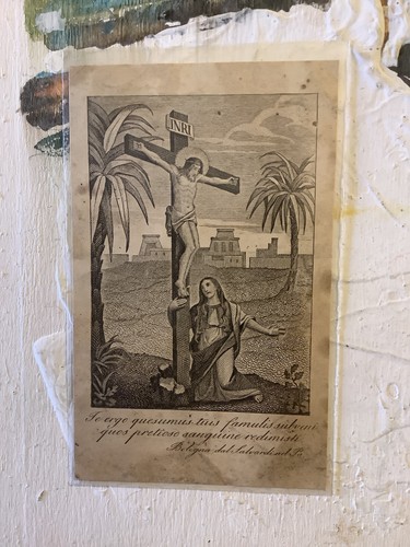 Santino antica incisione