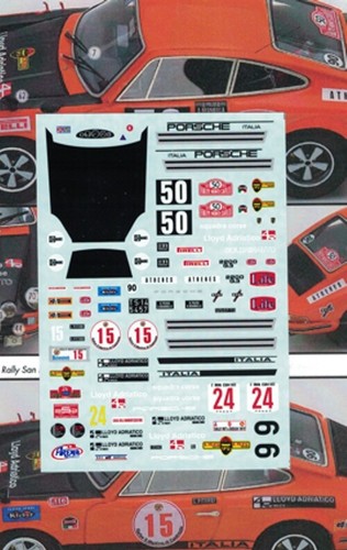 Decal porsche 911s - decal, il