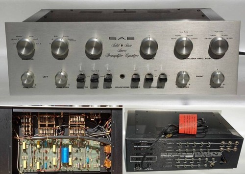 Sae mark one preamplifier - sae,