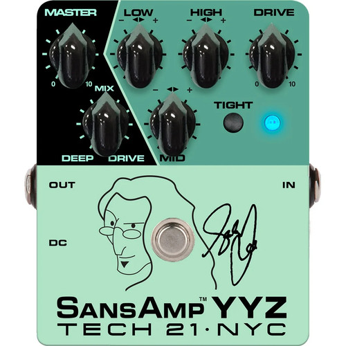 Tech21 sansamp yyz geddy lee - sansamp,