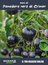 25 Semi di 🍅 Pomodoro Nero di Crimea – Antico e Ricco di Sapore