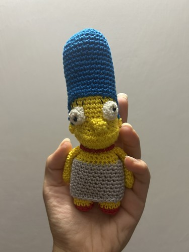 Pupazzo marge simpson - pupazzo,