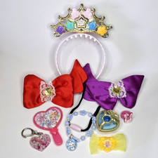 Pretty Cure Accessories Set Twinkle Tiara Ribbons And Other Bandai Japan 