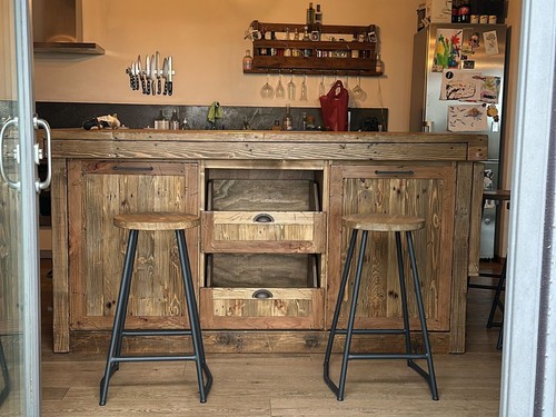 Sgabello alto h69cm industrial - alto,