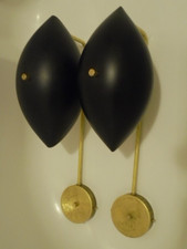 Coppia appliques in stile Serge Mouille Stilnovo Arredoluce Lumi Max Ingrand