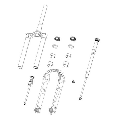 Rockshox forcella bicicletta