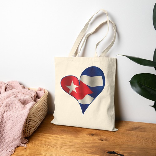Borsa mano cuore bandiera - a,