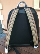 PAUL SMITH PS BORSA ZAINO NOISE LOGO SLING BAG BACKPACK M2A6234AWHITE