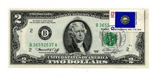 STATI UNITI BANCONOTA DA 2