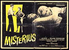 MISTERIUS Les magiciennes GEMELLE KESSLER RARA FOTOBUSTA ORIGINALE AFFICHE '61 4