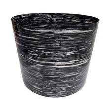 Foglio Decò Strumento Musicale 18x62" Avvolgente Batteria 0,50mm Nero Bianco Grana Legno