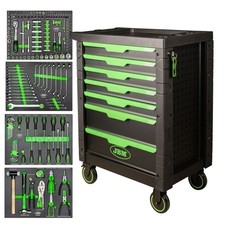 carrello per officina portautensili con 7 cassettiera attrezzi 172 utensili  JBM