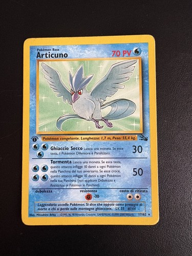 Carta pokemon articuno 62 - carta, 17/62
