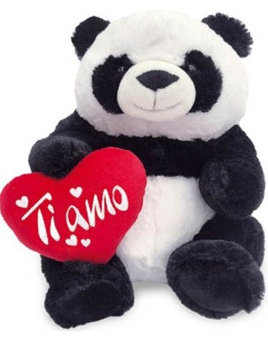 Pupazzo peluche panda - pupazzo,