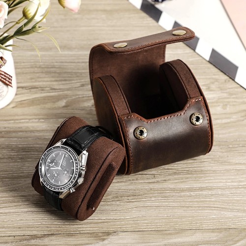 Custodia pelle per orologio - in,