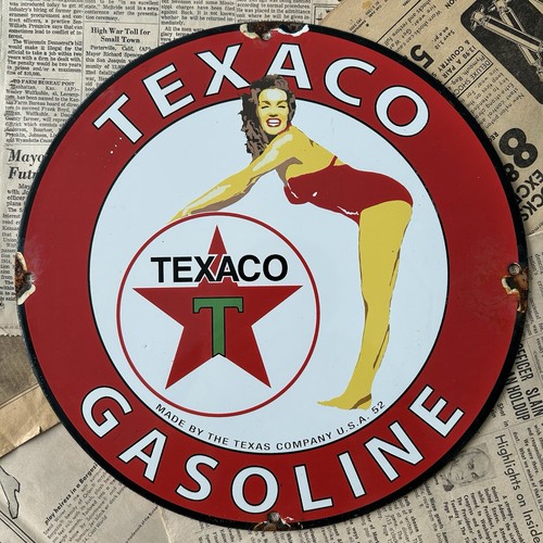 Vintage 1952 texaco - texaco, gasoline