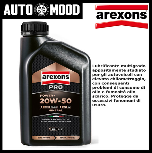 Olio arexons 20w50 - 20w50, 20w60