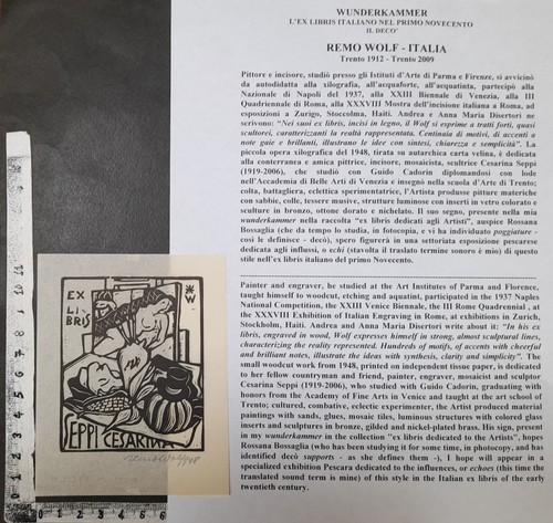 Wunderkammer exlibris 1202 - 1202, "