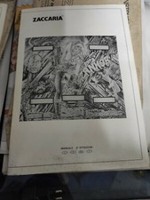 Manuale D'istruzioni Per Flipper Zaccaria Zankor Originale