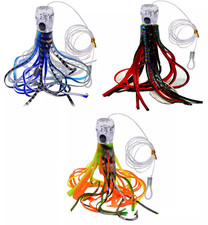 Kit 3 Kona Octopus Esche Pesca Traina Altura Aguglia Imperiale Tonno Ala Lunga