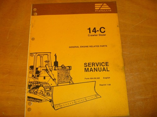 Fiat allis cingolato - 14-c,