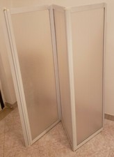 Sopravasca pieghevole con montante a parete - 3 ante