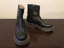 Alysi Ankle Boots Black Platform Size 39