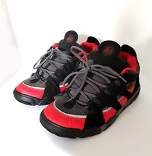 Scarpa da skate ES Scheme UK 7 ristampa rossa e nera grossa