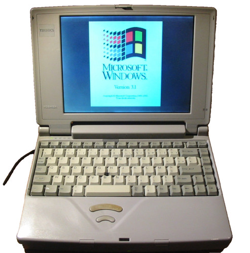 Toshiba t2130cs i486 testé - t2130cs,