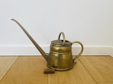 Annaffiatoio vintage in rame di Y. BAILLY con beccuccio lungo, Belgio, anni '30