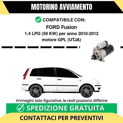 Motorino avviamento ford - motorino,