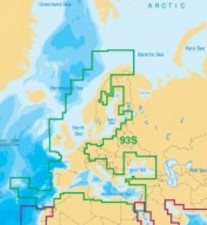Navionics 93 S Europe Map Gps