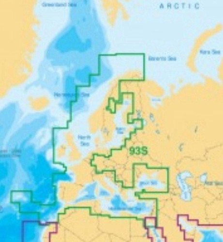 Navionics europe map gps - s,