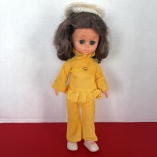 VTG 60s Playmates Doll Brown
