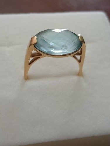 Anello oro giallo 750 - 750, con