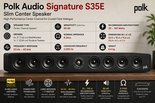 Polk audio signature - audio, s35e