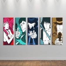 Set 5 Quadri Lupin Pop Art