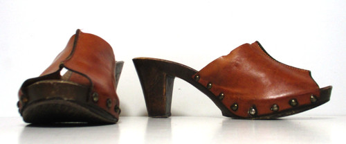 Scarpe zoccoli mules pelle