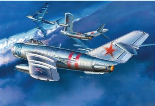 Zvezda mig fresco kit - 1:72, mig-17