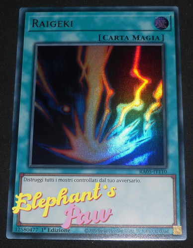 Yugioh raigeki ultra - ultra, rara